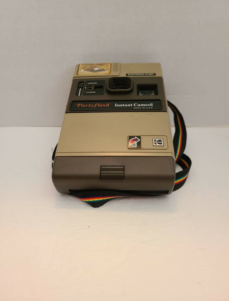 Vintage Kodak PartyTime II Kodamatic Instant Film Camera Made Etsy