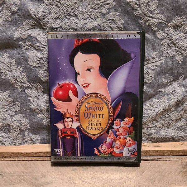 Snow White and the Seven Dwarfs DVD Disney Special Platinum Edition 2 Disc Set