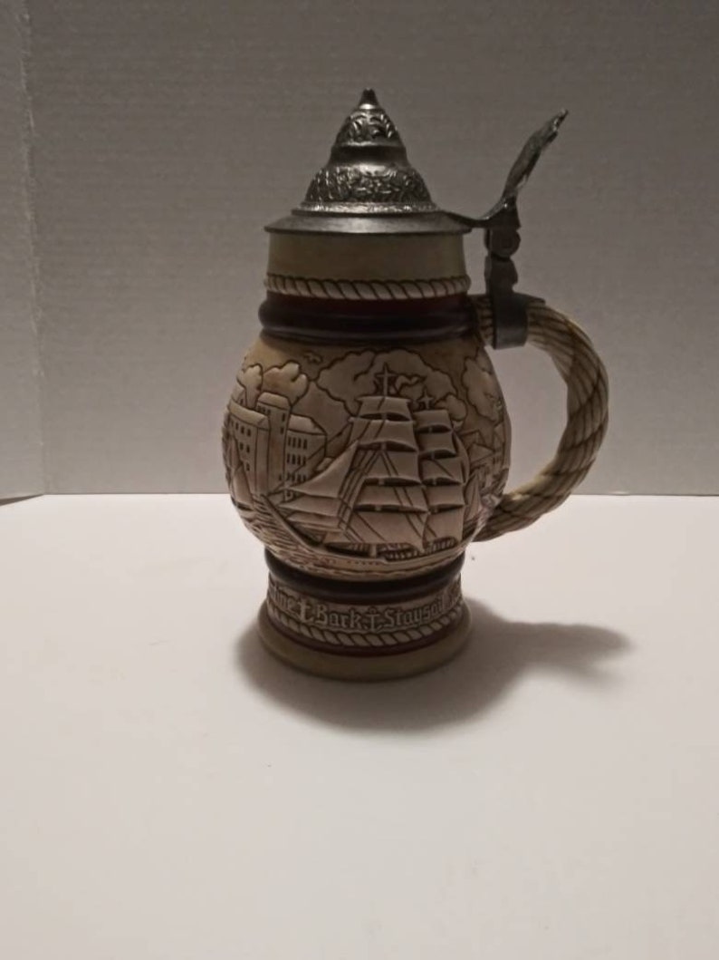 Vintage Avon Handcrafted Beer Stein Schooner 1977 Vintage Avon Etsy