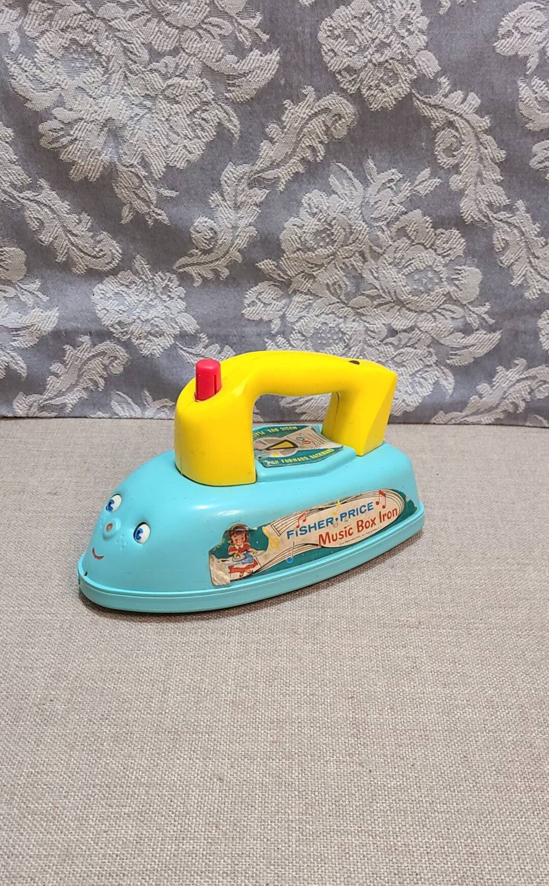 Vintage Fisher Price Music Box Iron 1960s Play Pretend Vintage Etsy