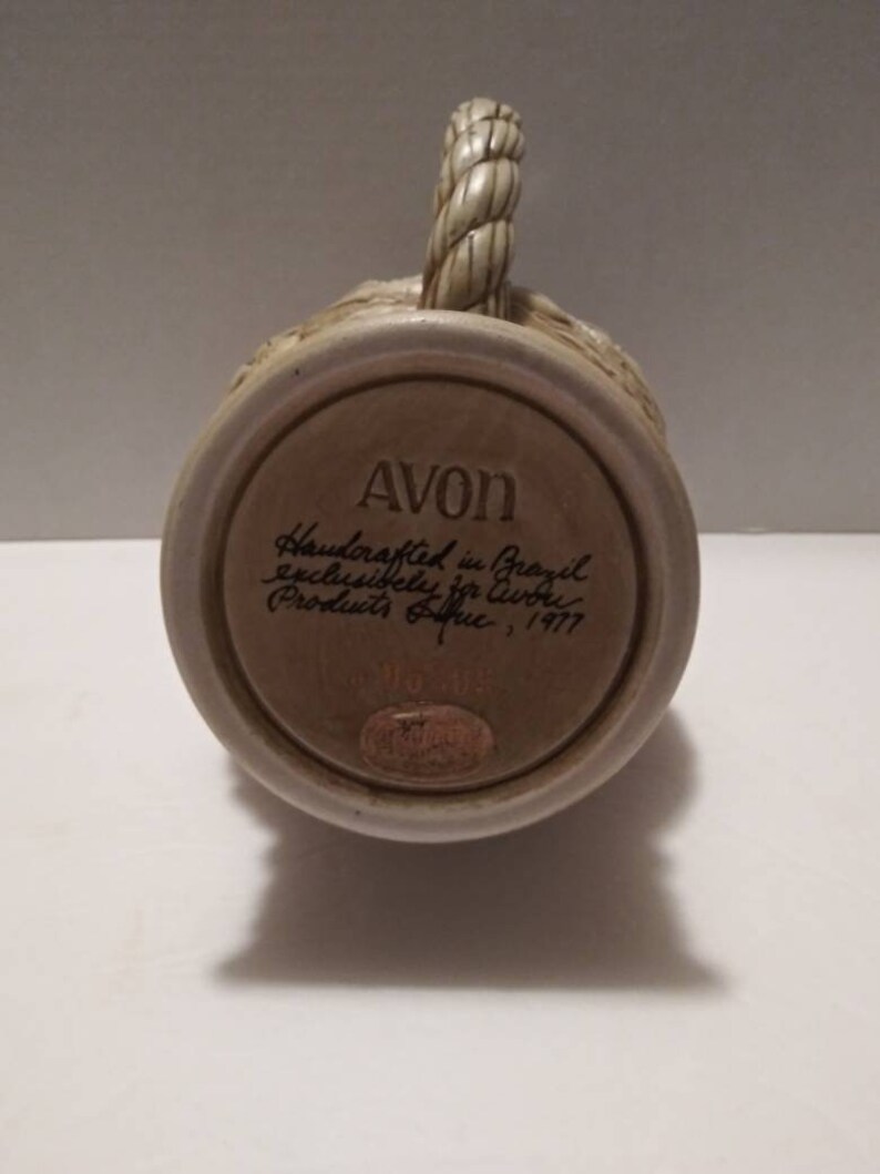 Vintage Avon Handcrafted Beer Stein Schooner 1977 Vintage Avon Etsy