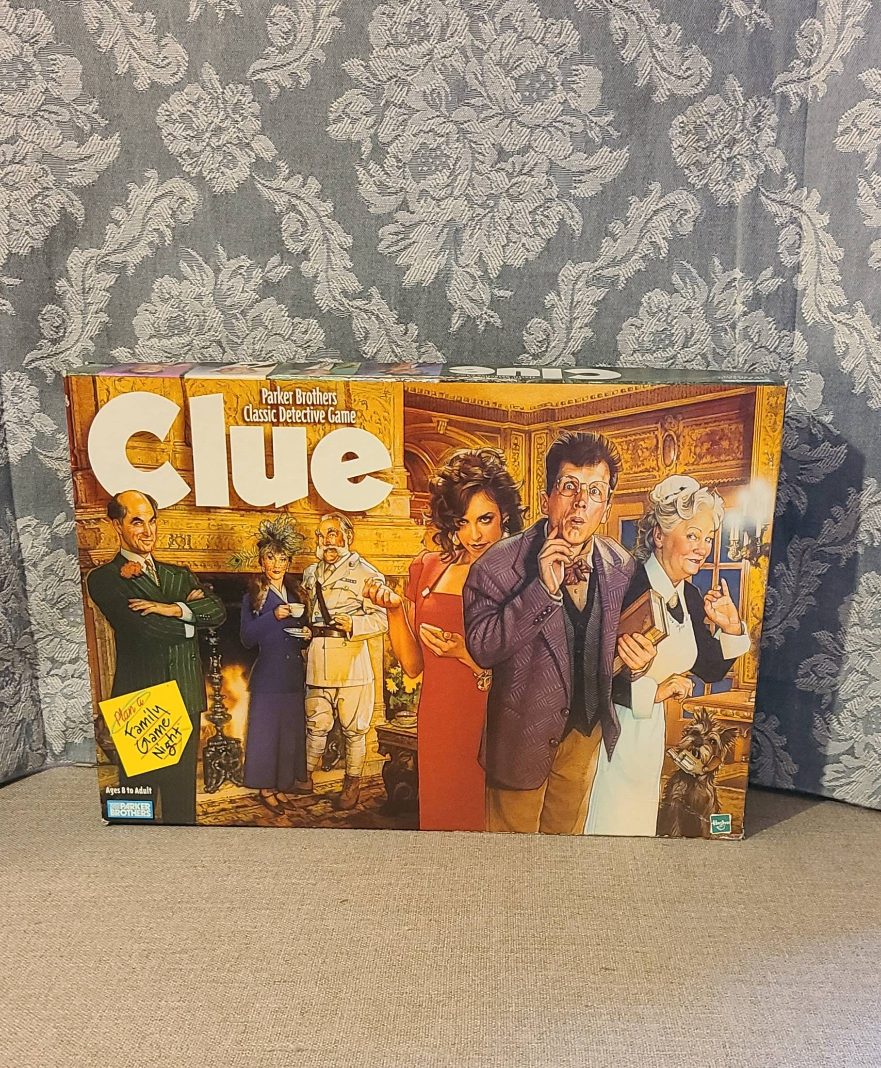 Clue Classic Detective Board Game Replacement Parts & Pieces 1972 Parker Bros 