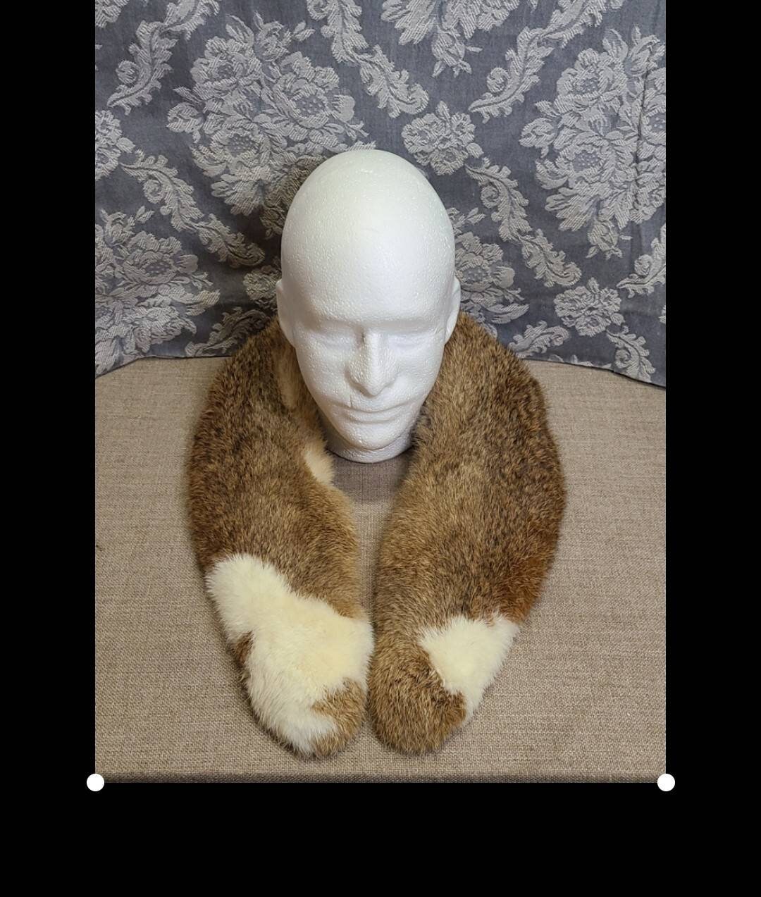 fur collar shawl wrap