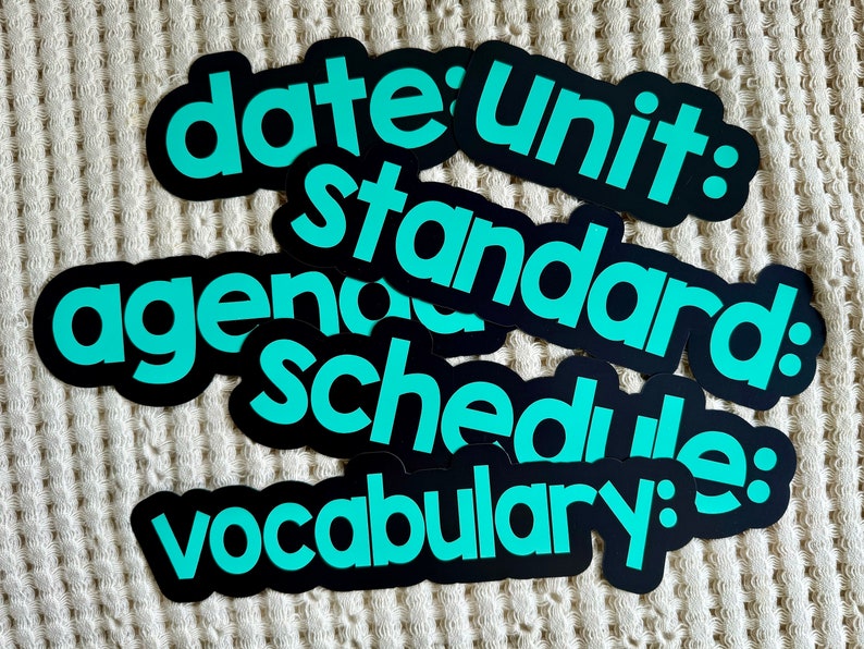 White Board Custom Magnetic Labels, White Board Magnet,first year teacher,classroom decor,school gift, last minute gift,teacher appreciation immagine 4