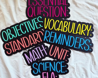 White Board Custom Magnetic Labels, White Board Magnet,first year teacher,classroom decor,school gift, last minute gift,teacher appreciation