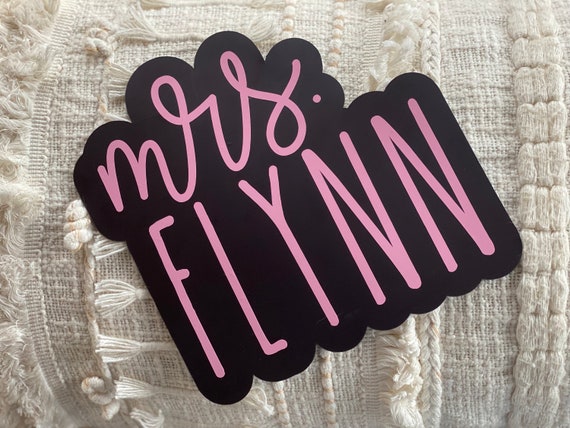 Teacher Magnetic Name Label, White Board Custom Magnet Labels, first year teacher, classroom decor, teacher appreciation,holiday gifts