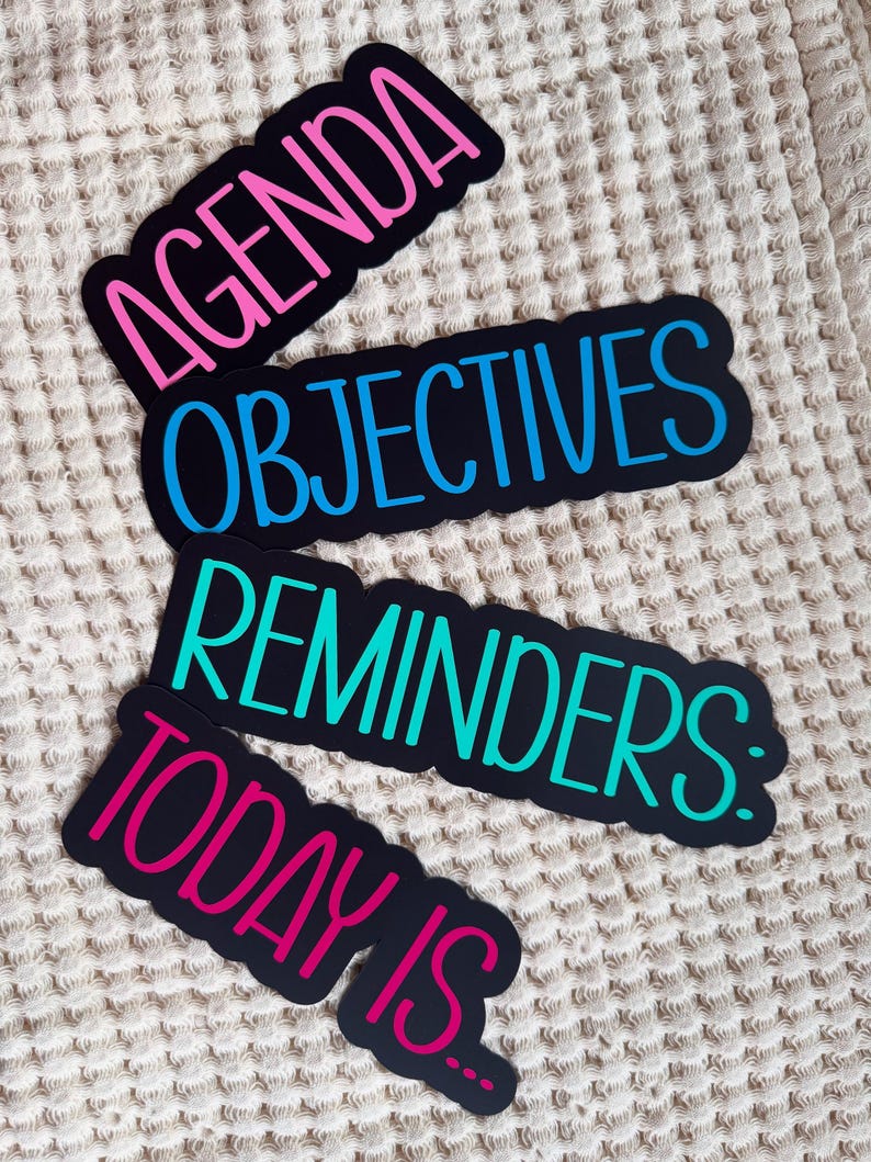 Teacher Whiteboard Magnets, Classroom Organization Magnets, Dry Erase ...
