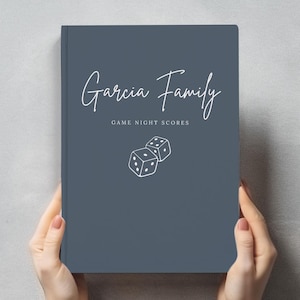 Family Game Night Score Book Family Gaming Gift for Board Game Lover Gifts Wedding Gift for Couples Game Night Family Fun Gift Family Gifts
