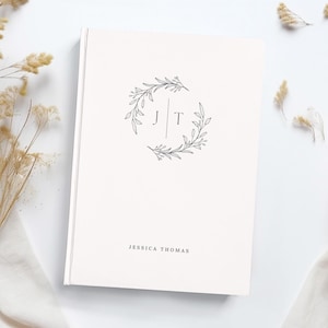 Dagboek met monogram op maat notitieboek gepersonaliseerd cadeau voor vriend Naam dagboek hardcover notitieboek gepersonaliseerd dagboek Waardering geschenken