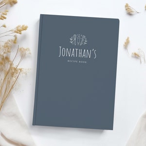 Custom Recipe Book Recipe Journal Family Recipe Book Blank Family Keepsake Recipes Notebook Bridal Shower Gift Wedding Gift Idea for Mom