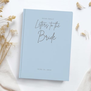 Cartas para a noiva Livro Presente de chá de panela da festa de casamento para a noiva Lembrança Presente de casamento Chá de panela Livro de visitas Casamento personalizado