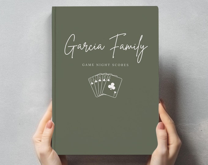 Family Game Night Score Book Family Gaming Gift for Board Game Lover Gifts Wedding Gift for Couples Game Night Family Fun Gift, HJ008P
