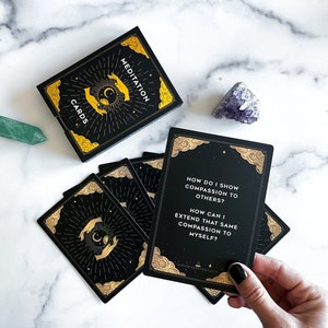 Meditation & Journaling Prompt Cards