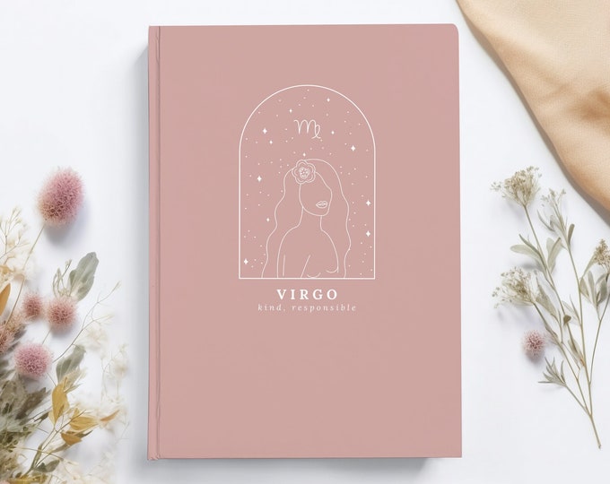 Zodiac Sign Personalized Journal Notebook Astrology Gift Astrology Lovers Personalized Gifts Journal Custom Zodiac Birthday Best Friend Gift