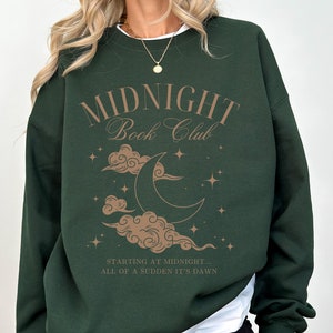 Book Club Sweatshirt Gift for Reader Bookish Sweater Book Lover Gift for Bookworm Gift Reading Sweatshirt Fantasy Book Lovers Dark Academia