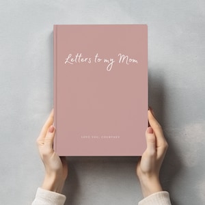 Querida mãe Diário Cartas para minha mãe Presente memorial Caderno Diário personalizado Caderno Diário personalizado Diário de luto Presente de simpatia para a mãe