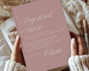 Nurse Journal Appreciation Gifts for Nursing School Student Graduation Gift for Nurse Week Gifts for RN Grad Present Personalized Notebook