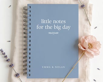 Minimalist Wedding Planner Personalized Wedding Planning Book with Gold Foil, Bridal Shower Gift from Bridal Party to Bride Engaged Gift