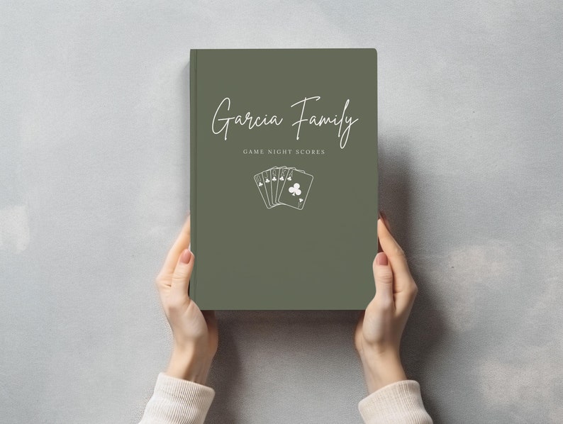 Family Game Night Score Book Family Gaming Gift for Board Game Lover Gifts Wedding Gift for Couples Game Night Family Fun Gift Family Gifts