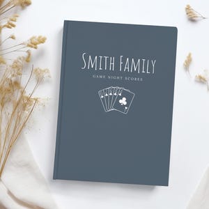 Family Game Night Score Book Family Gaming Gift for Board Game Lover Gifts Wedding Gift for Couples Game Night Family Fun Gift Family Gifts