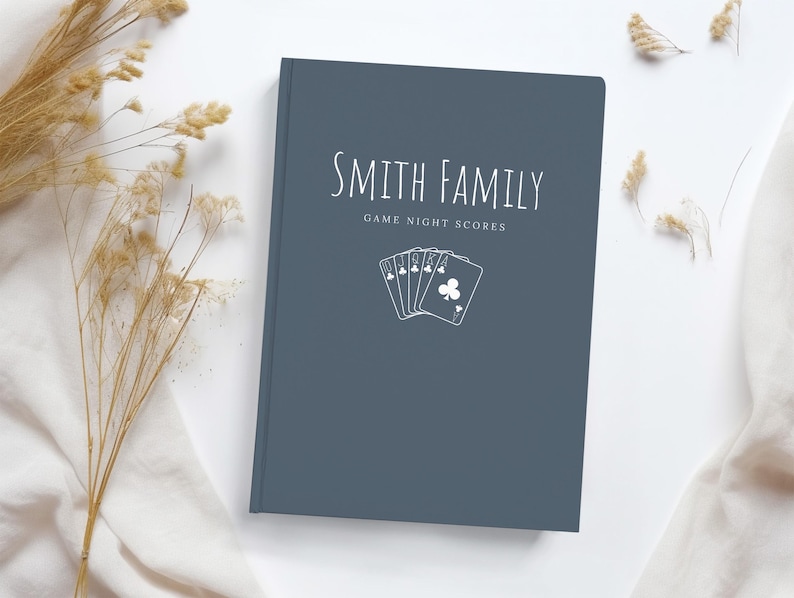 Family Game Night Score Book Family Gaming Gift for Board Game Lover Gifts Wedding Gift for Couples Game Night Family Fun Gift Family Gifts