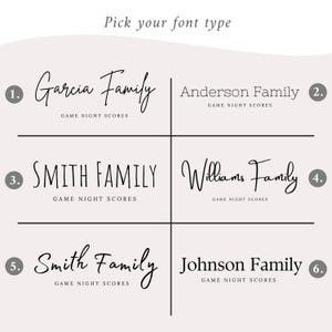 Family Game Night Score Book Family Gaming Gift for Board Game Lover Gifts Wedding Gift for Couples Game Night Family Fun Gift Family Gifts