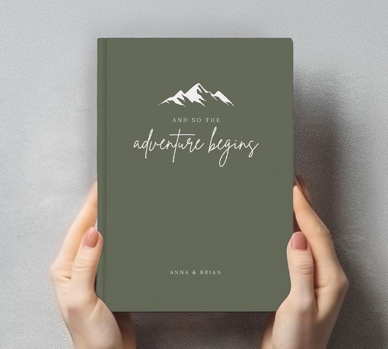 Travel Journal Gift Adventure Journal Camping Journal Custom Book World Travel Journal Travel Lover Gift for Couple Gift Vacation Journal