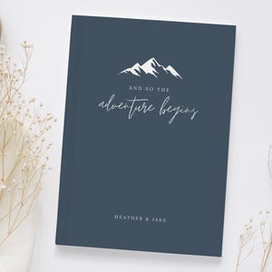 Travel Journal Gift Adventure Journal Camping Journal Custom Book World Travel Journal Travel Lover Gift for Couple Gift Vacation Journal