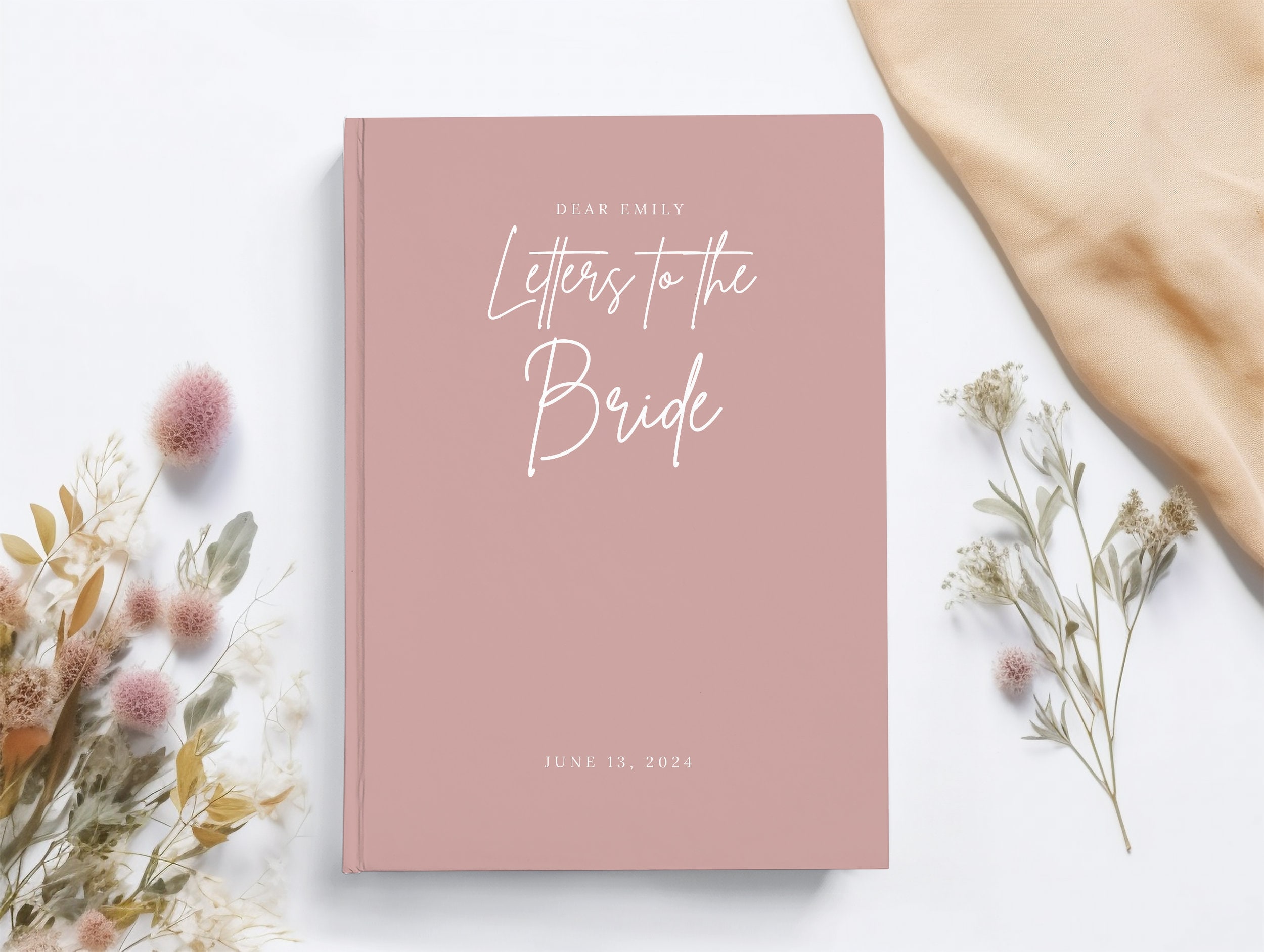 Letters to the Bride Book Bridal Shower Gift From Bridal Party to