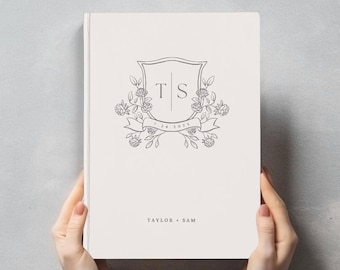 Verlobungbuch für Paar Personalisiertes Hochzeitbuch Braut und Bräutigam Buch Erinnerung Andenken Verlobung Geschenk Benutzerdefiniertes Hochzeit Notizbuch