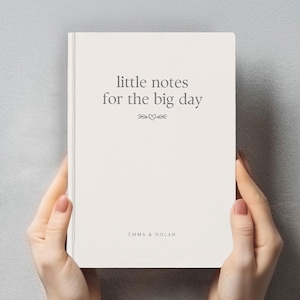 Wedding Notebook Engagement Gift Future Bride Gift Couple Engagement Personalized Journal Bridal Shower Gift from Bridal Party to Bride