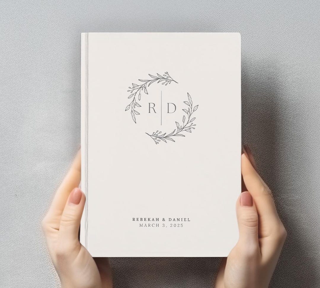 Engagement Journal for Couple Personalized Wedding Journal Bride and ...