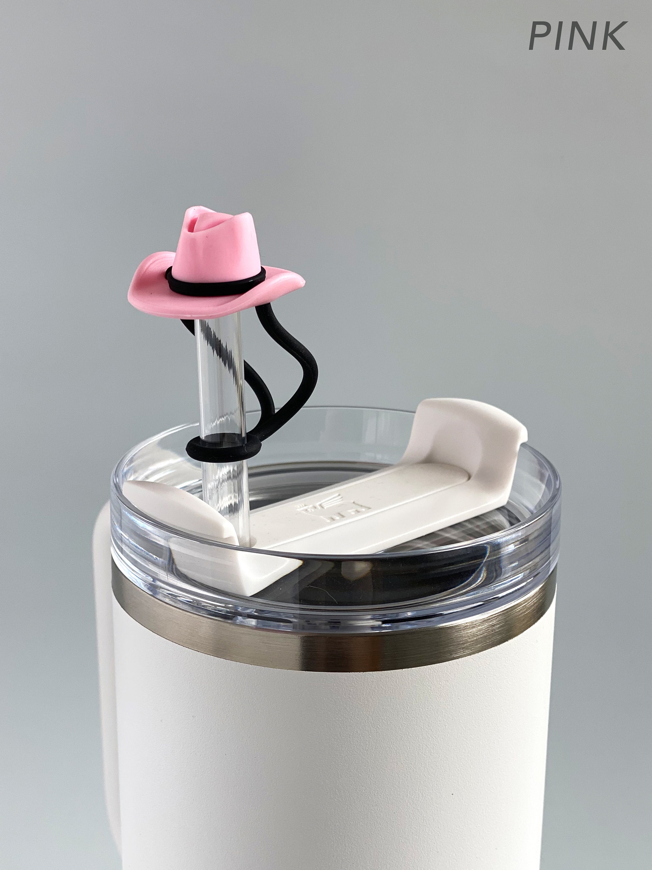 Cowboy Hat Straw Topper Western Cup Accessories Straw Topper Cowgirl Straw Cover 40 oz Cup Straw Cover for Tumbler Accessories Straw Cap