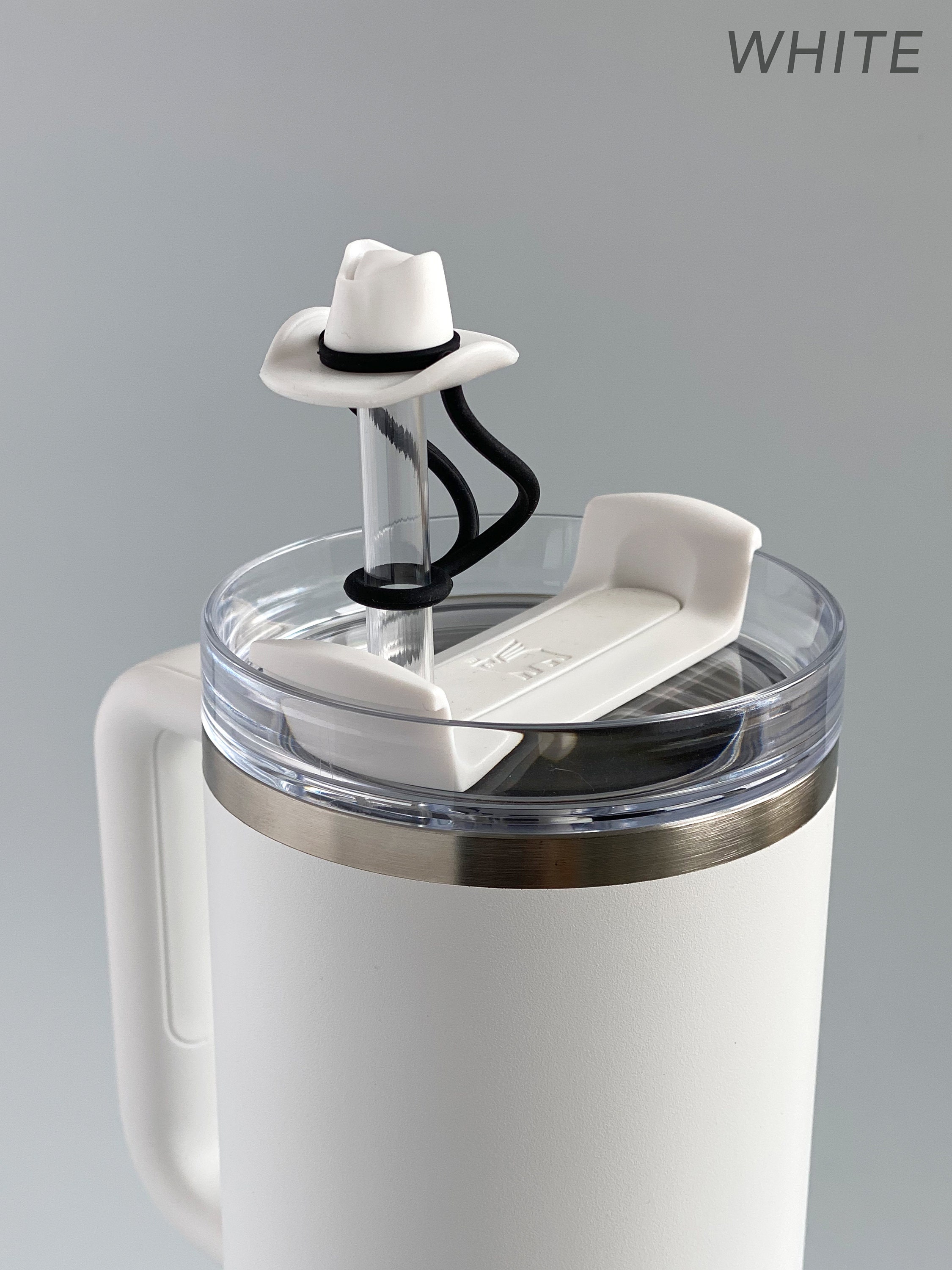 Cowboy Hat Straw Topper Western Cup Accessories Straw Topper Cowgirl Straw Cover 40 oz Cup Straw Cover for Tumbler Accessories Straw Cap