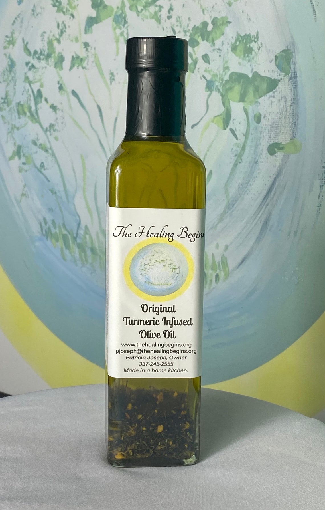 Turmeric Infused Olive Oil Etsy