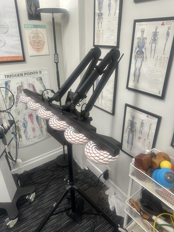 The Energy Shower, Multi-Coil PEMF Installation, Freestanding Rodin Coil Array, Scalar Energy System, Studio Wellness Equipment