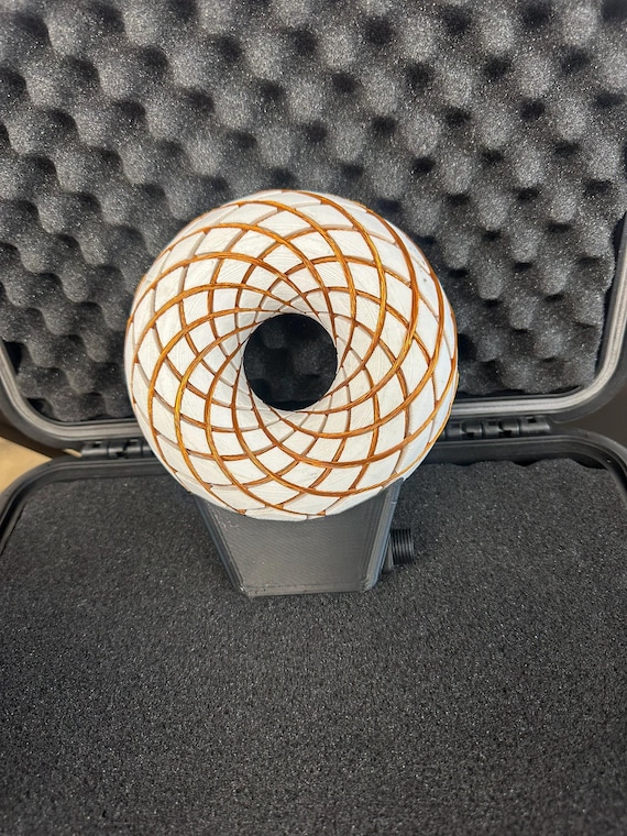 6-Inch Copper Rodin Coil | Toroidal Energy Coil | Sacred Geometry | Scalar Quantum Vortex Generator | Tesla Tech Healing Tool