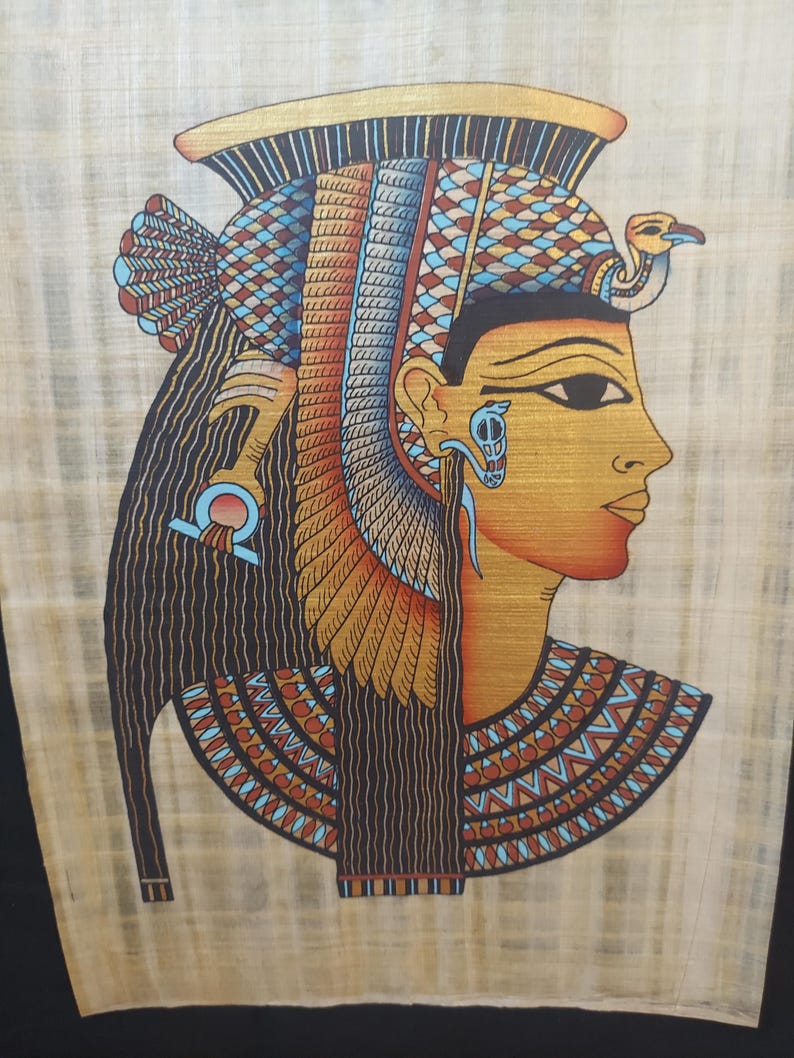 Hand Painted Egyptian Papyrus - Etsy
