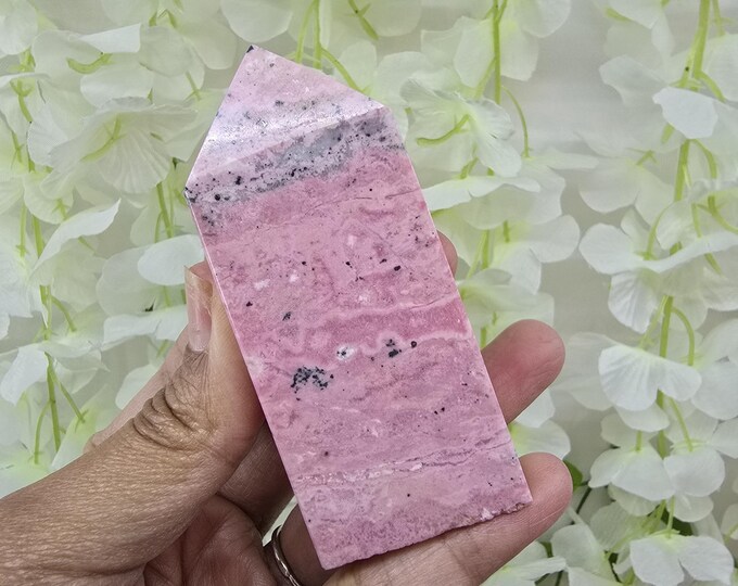 Peruvian Rhodonite Tower - Etsy