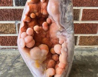 XL Bubble Pink Amethyst Freeform, 8kg