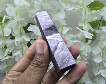 Gem Lepidolite Tower