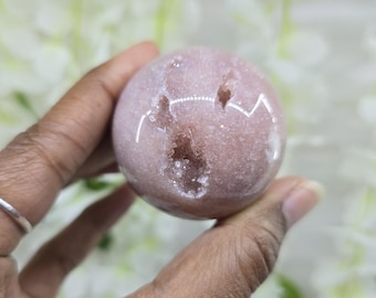Pink Amethyst Sphere, 46.8mm