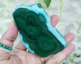 Malachite x Chrysocolla Slab