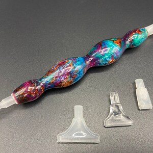 Flower Series-clear Diamond Painting Pen Diamond Art Pens,diamond Painting  Drill Pen,comfortable Diamond Dot Pen 