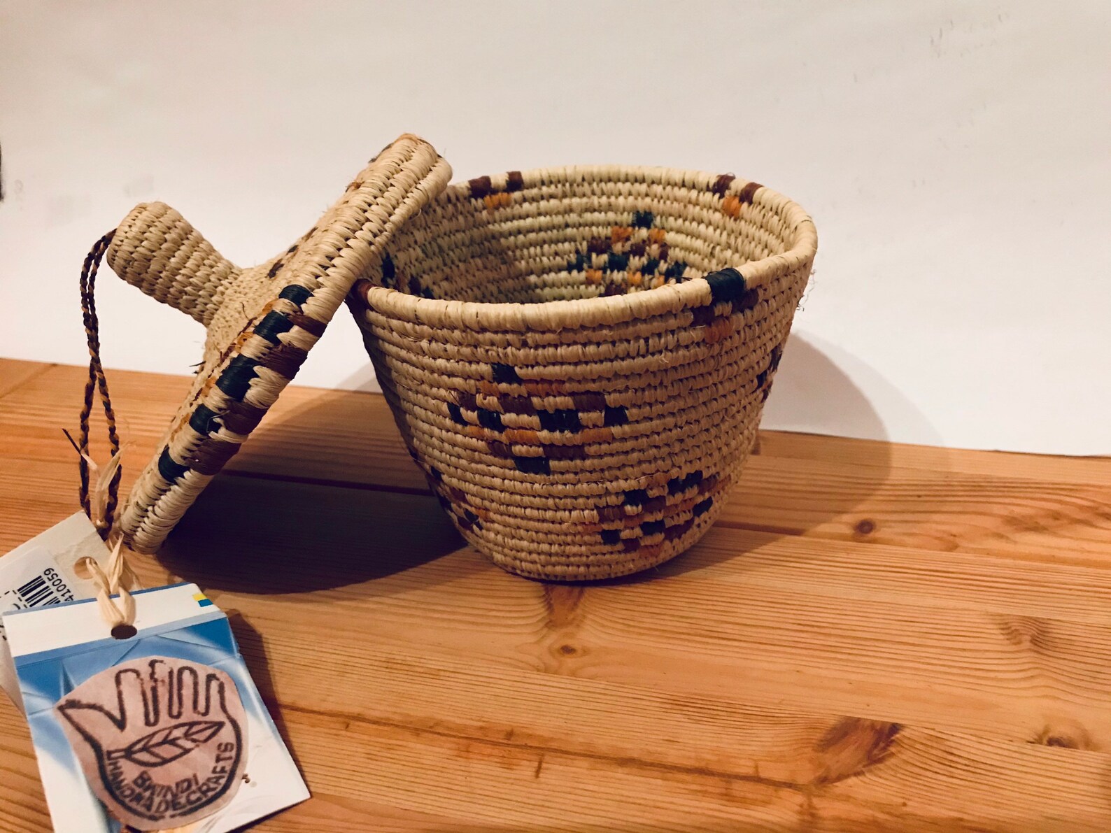 Cestas de almacenamiento tejidas con pasto con tapas | Etsy