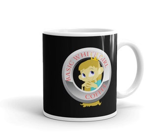 Wrong Hand Images- Blonde BWG Coffee Black Mug