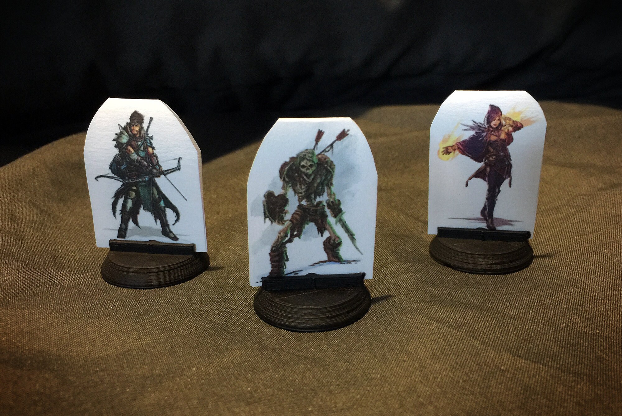 Miniature Bases For Paper Cutouts | Etsy