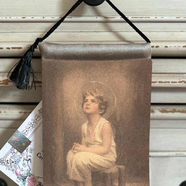 CHILD JESUS Blessing Pouches\ Carrier 2 sided