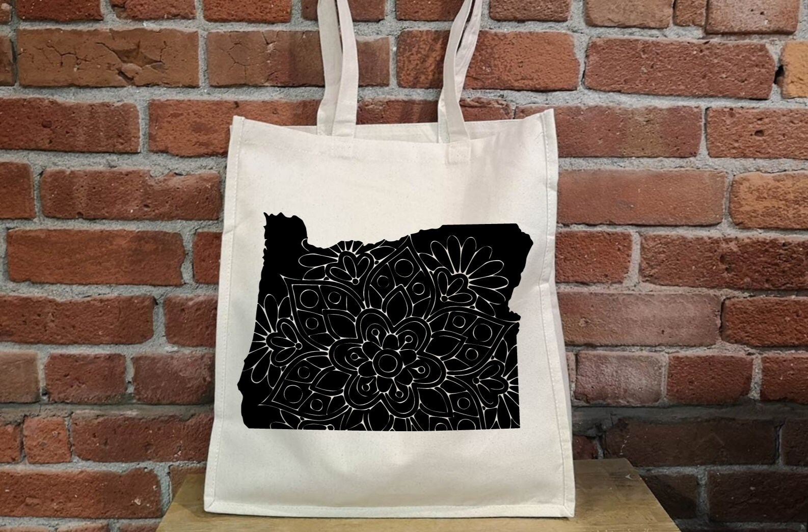 Download State Mandala Tote Bag