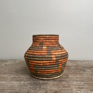Vintage Woven Decorative Basket